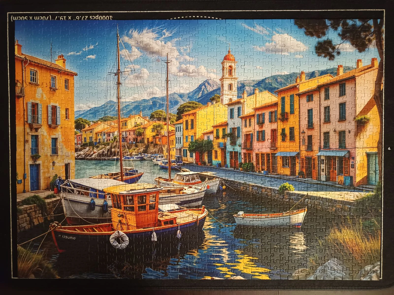 Puzzle JUMBO 1000 - Port – photo 2